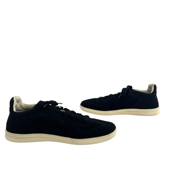 Rothy\'s Mens Size 12 Black Knit Sneakers Washable Lace Up Casual Comfort Shoes